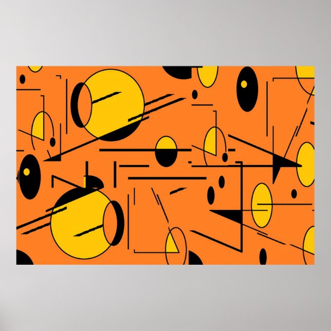 Affiche Pointe du Monstre Atomique - Ken Gage MCM Art (Devant)