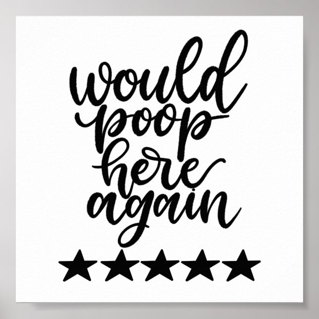 Affiche Pointillerait ici à nouveau Imprimer (Devant)