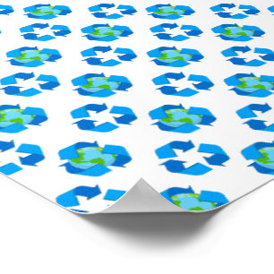 Affiche Points de la planète verte Jour de la Terre Écolog