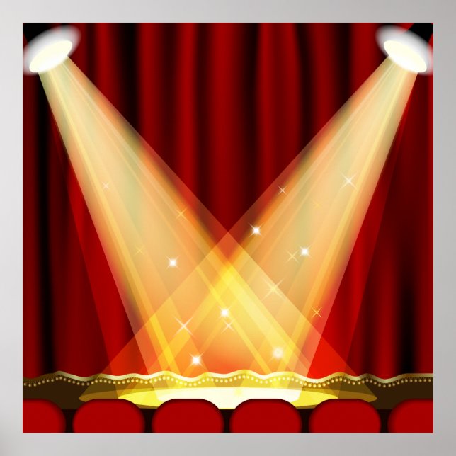 Affiche Points saillants sur scène (Devant)