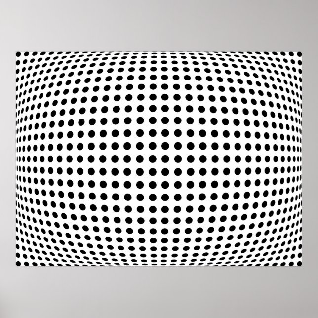 Affiche Points volumineux (Devant)