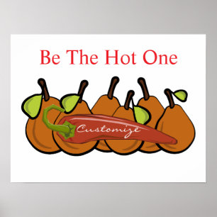 Affiche Poires et chili chaud Thunder_Cove