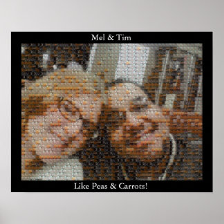 Affiche Pois et carottes !
