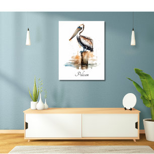 Affiche Poise du Pélican