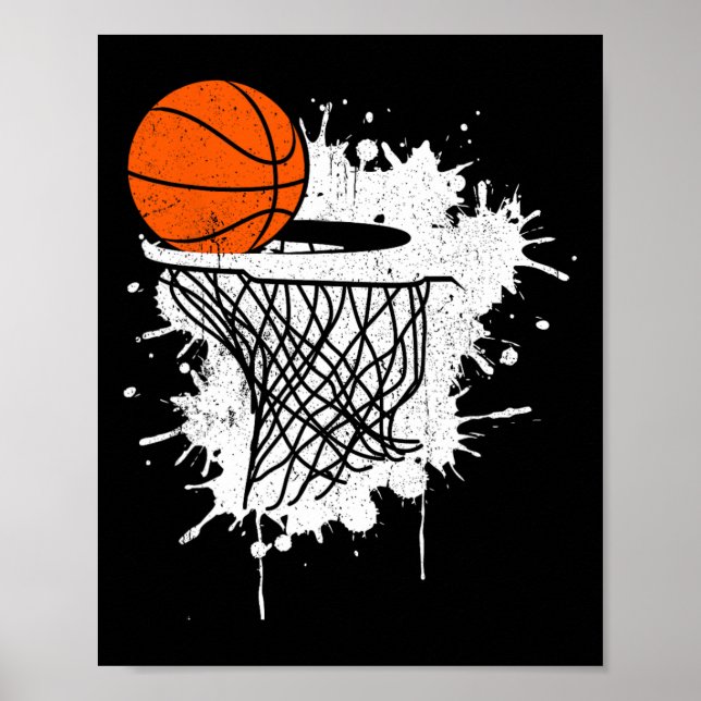 Affiche Poison de basket-ball Pour les joueurs d'équipe (Devant)