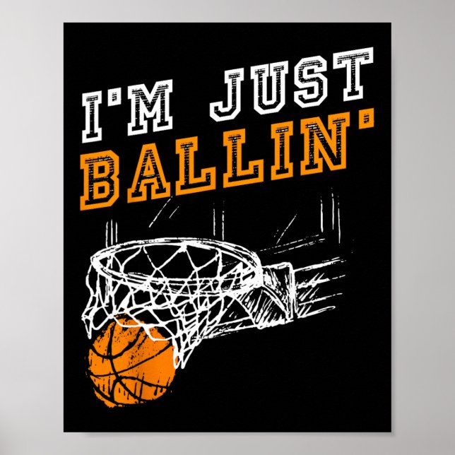 Affiche Poison de basket-ball Pour les joueurs d'équipe (Devant)