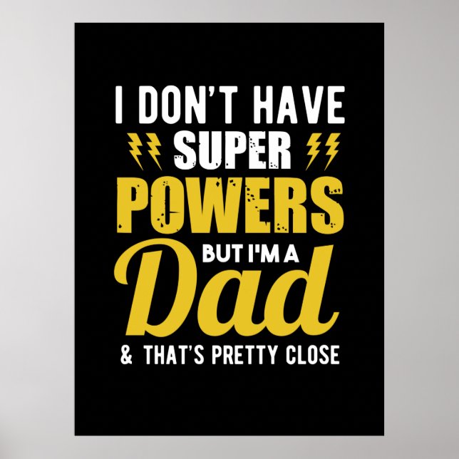 Affiche Poison de Father Père de Super Powers (Devant)