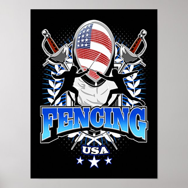 Affiche Poison de Fencing | I Always Win All Match (Devant)