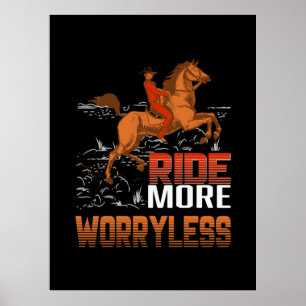 Affiche Poison d'Equestrian   Ride More Worryless