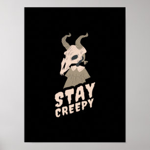 Affiche Poison d'Halloween Stay Creepy