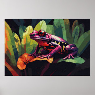 Affiche Poison grenouille