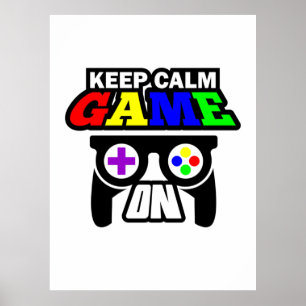 Affiche Poison Keep Calm Game