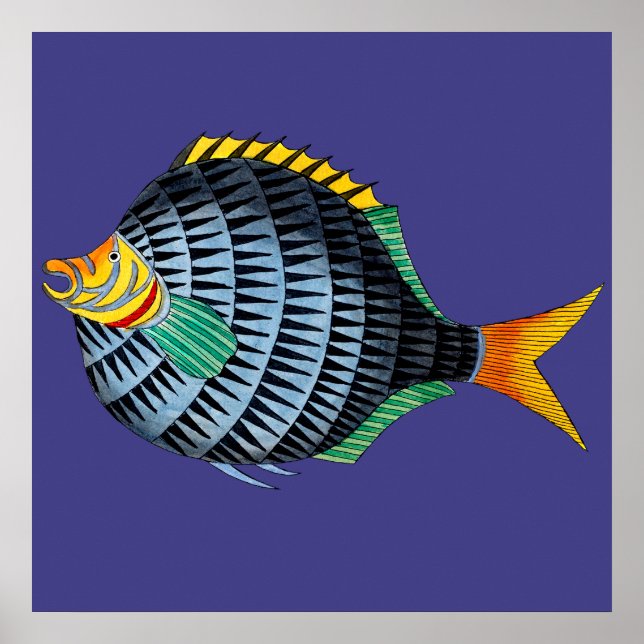 Affiche Poisson (Devant)