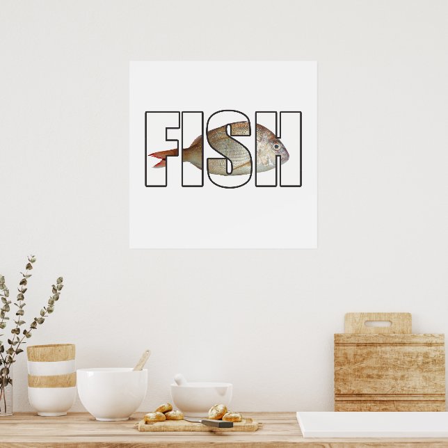 Affiche Poisson (Cuisine)