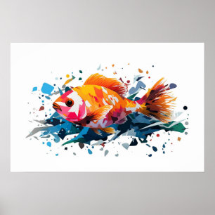 Affiche Poisson de fête