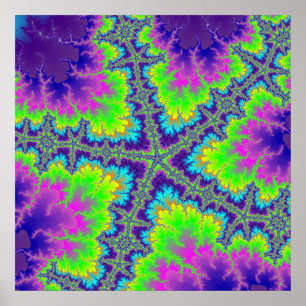 Affiche Poisson-étoile de récif pourpre