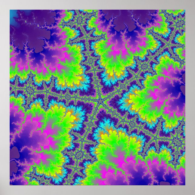 Affiche Poisson-étoile de récif pourpre (Devant)