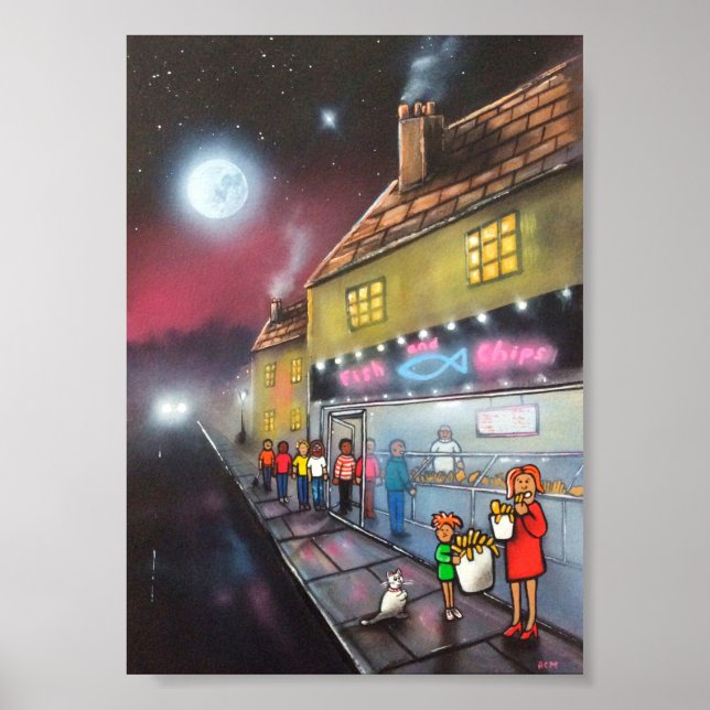 Affiche Poisson n jetons (Devant)