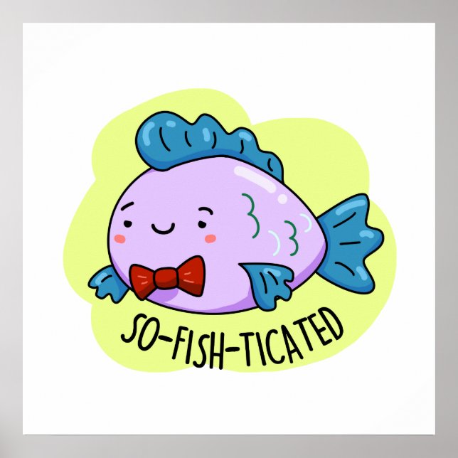 Affiche Poisson Sophistiqué Sophistiqué (Devant)