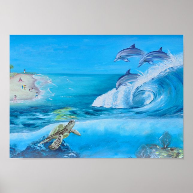 Affiche Poisson tropical (Devant)