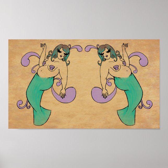 Affiche Poissons (Devant)