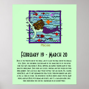 Affiche Poissons