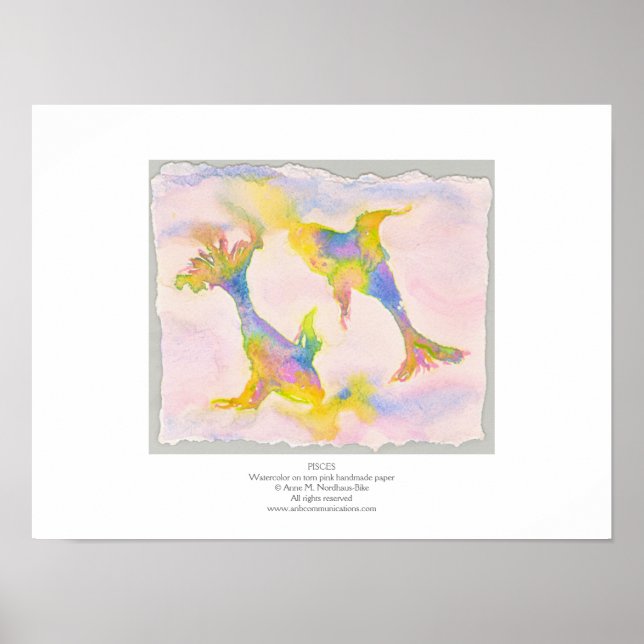 Affiche Poissons (Devant)