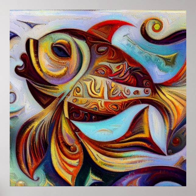 Affiche Poissons 11 (Devant)