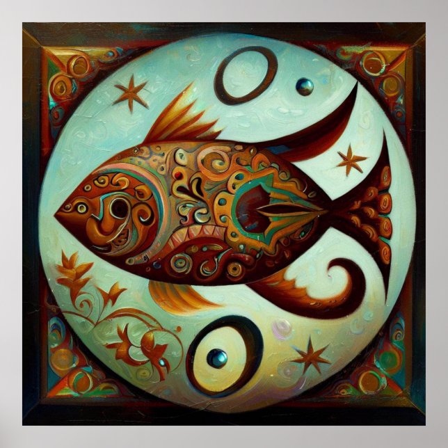 Affiche Poissons 12 (Devant)