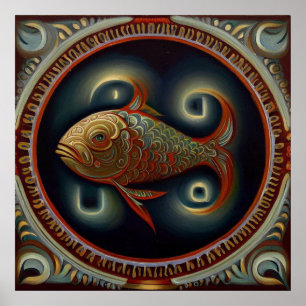 Affiche Poissons 4
