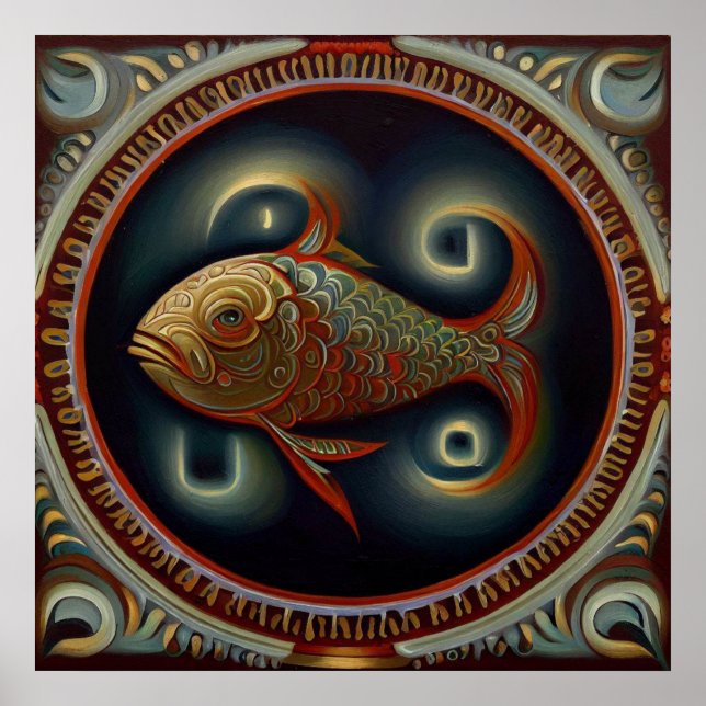 Affiche Poissons 4 (Devant)