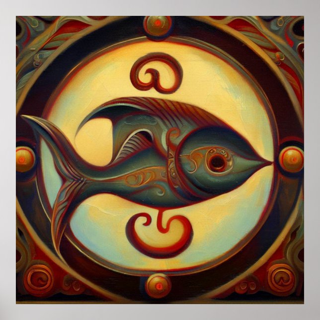 Affiche Poissons 7 (Devant)