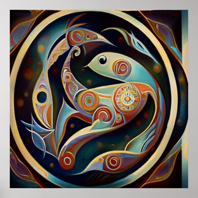 Affiche Poissons 9 (Devant)