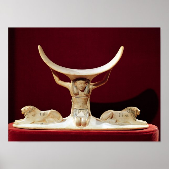 Affiche Poitrine avec Shu, le Dieu égyptien de l'air (Devant)