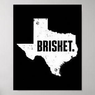 Affiche Poitrine de boeuf Texas Mignonne Poitrine de boeuf
