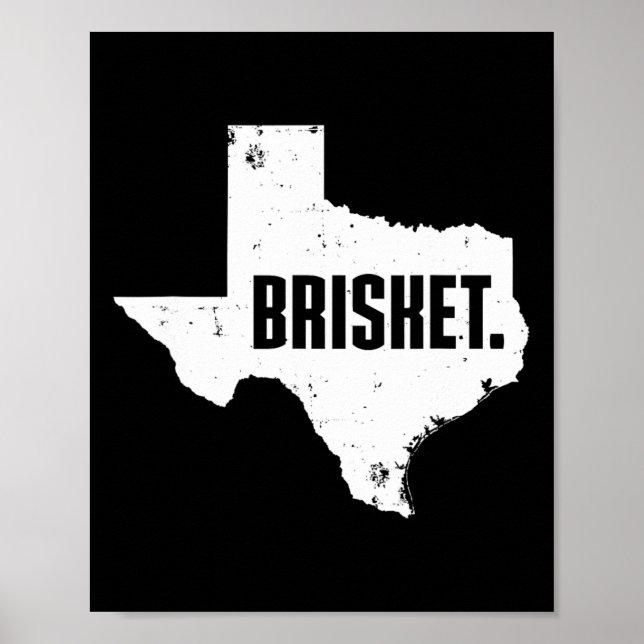 Affiche Poitrine de boeuf Texas Mignonne Poitrine de boeuf (Devant)