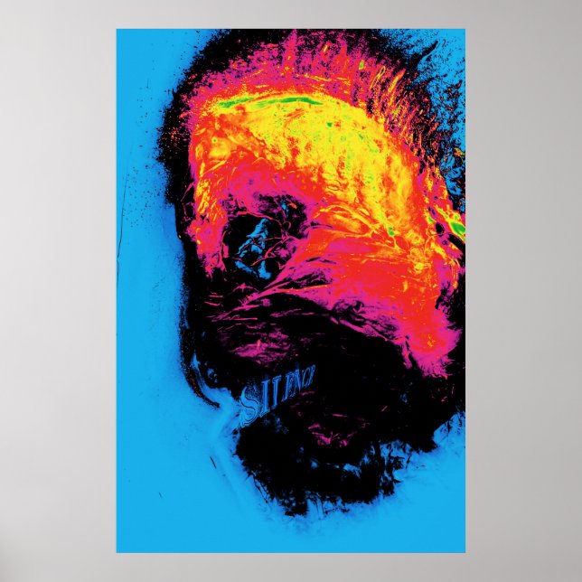Affiche poivre et plastique réduits au silence (Devant)