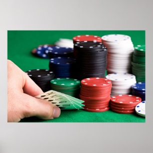 Affiche Poker Player