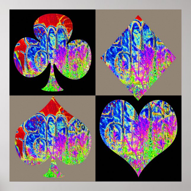 Affiche Poker:  Poker Set Graffiti Lovers (Devant)