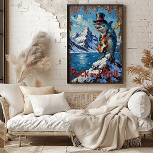 Affiche Polar Punk : Requin de guitare