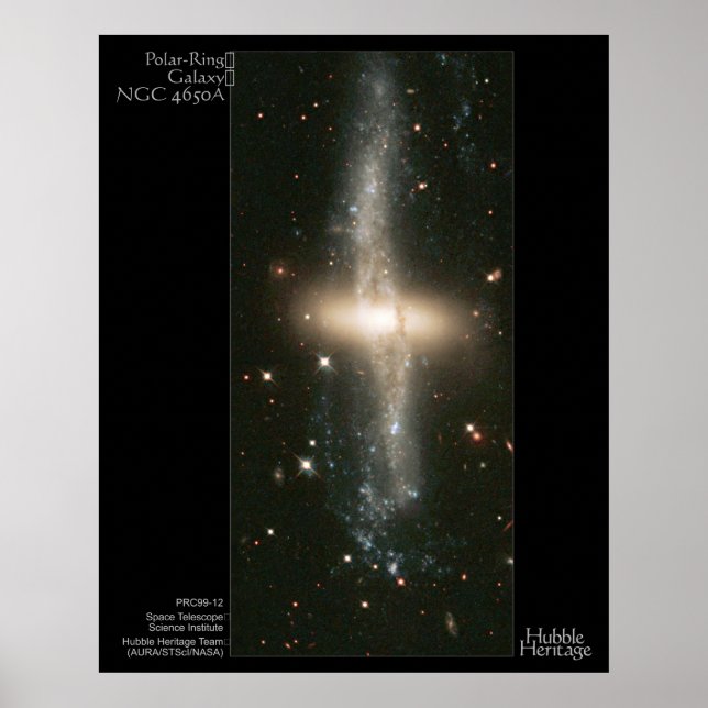 Affiche PolarRingGalaxy-NGC4650A-1999-12 (Devant)