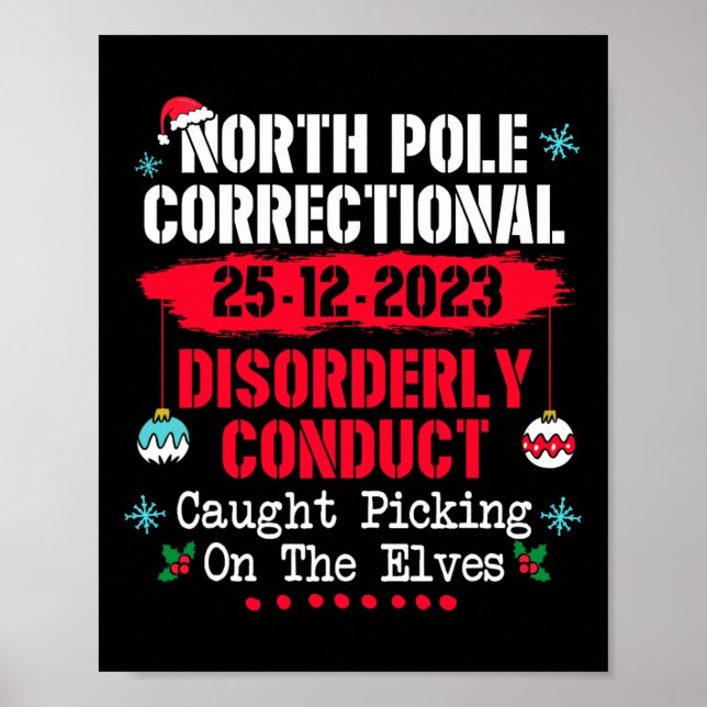 Affiche Pôle Nord Conduite Correctionnelle Désordonnée Pri (Devant)