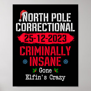 Affiche Pôle Nord Correction Criminellement Insane Est Par