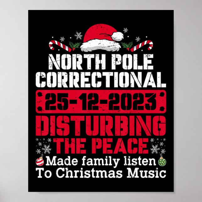 Affiche Pôle Nord Correction Troublant Peace Family Ch (Devant)