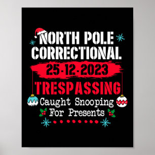 Affiche Pôle Nord - Détournement correctionnel pris Snoopi