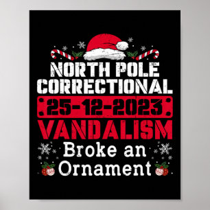 Affiche Pôle Nord Le Vandalisme Correctionnel A Fracté Une