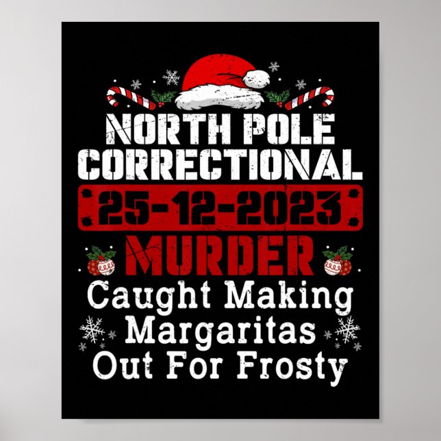 Affiche Pôle Nord Meurtre Correctionnel Pris Pour Faire Ma (Devant)
