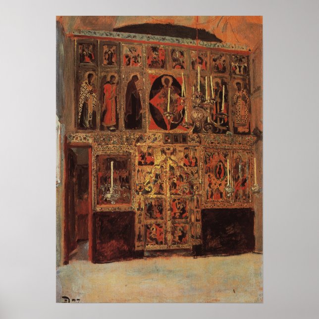 Affiche Polenov - Cathédrale De La Bienheureuse Vierge Mar (Devant)