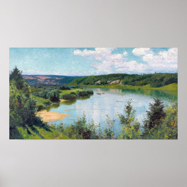 Affiche Polenov - Jour d'été Oka (Devant)