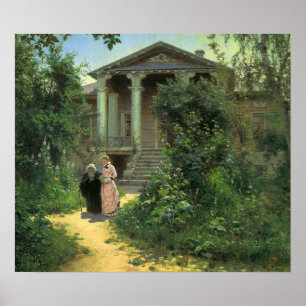 Affiche Polenov - le verger de Granny